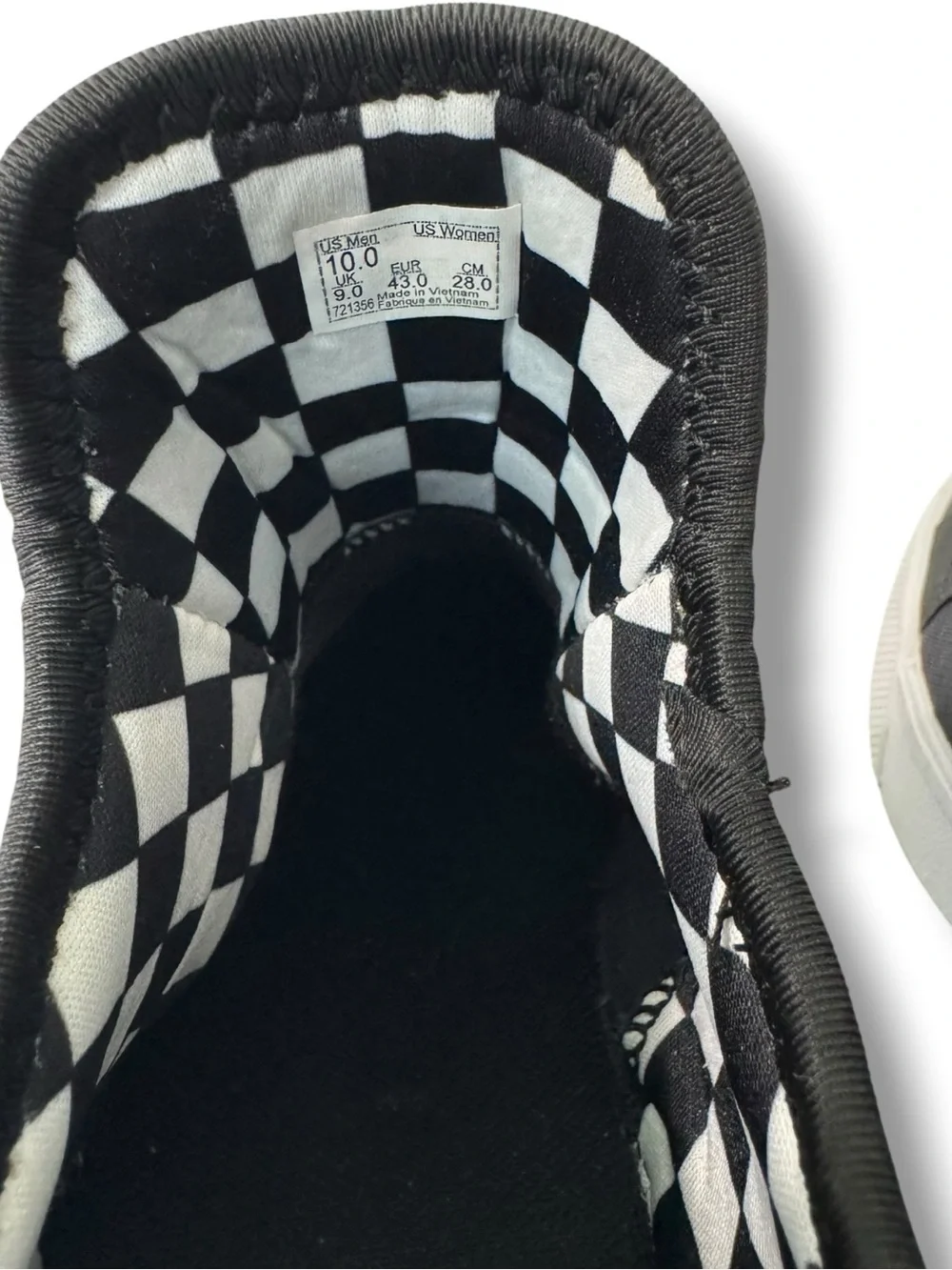Vans UltraRange Gore Slip On Sneakers Men’s 10 Black Mesh Elastic Straps
